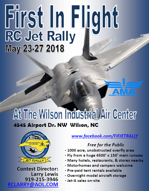 First in Flight RC Jet Rally! Hayes Hobby House